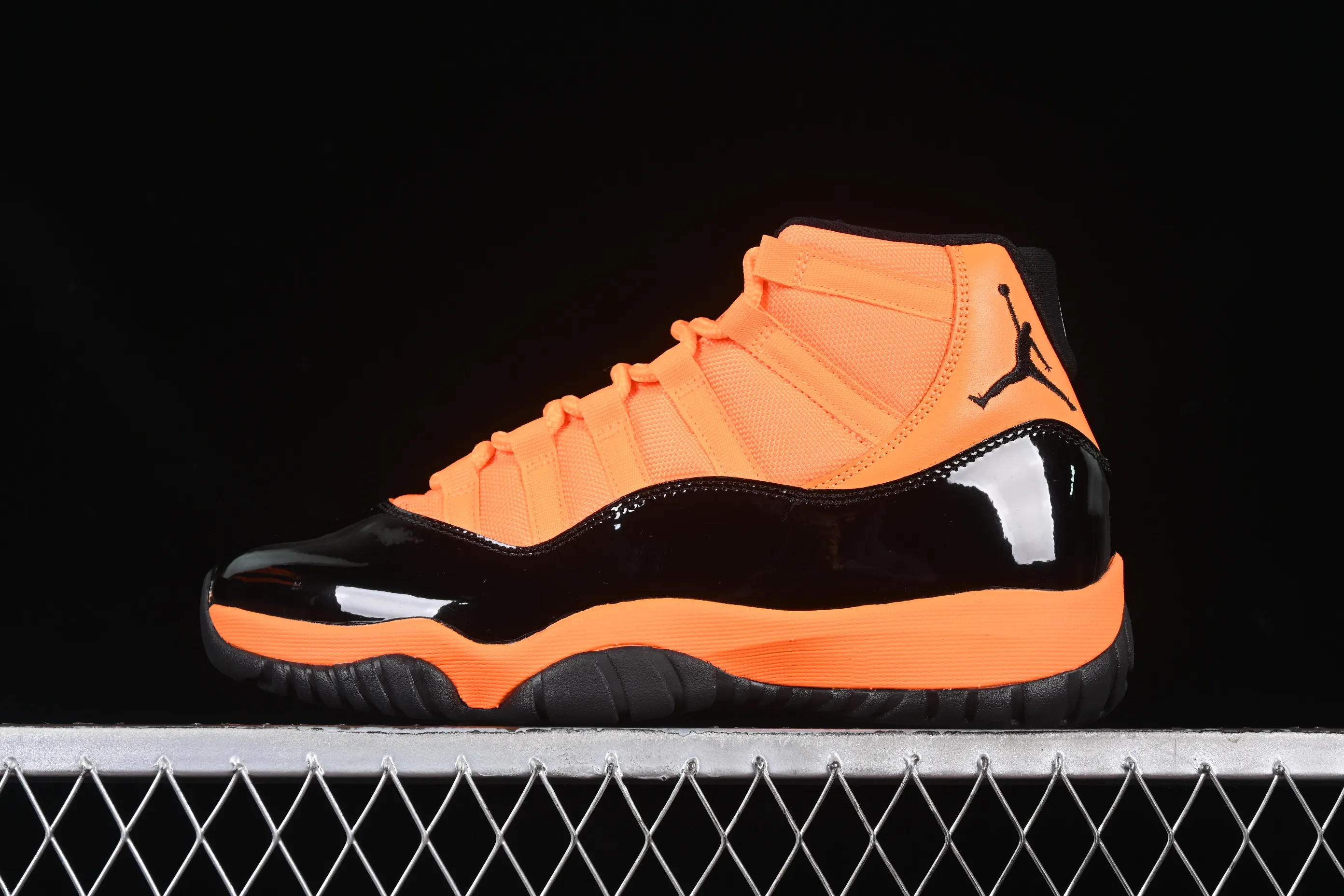 All categories Air Jordan Jordan series basketball shoes Air Jordan 11 Air Jordan 11 Retro AJ11 Joe 11 black orange high-top basketball shoes CT8012-800